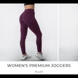 ALPHALETE plum joggers large